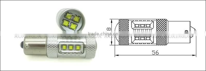 12~24V CREE 80W 1156 BA15S turn signal light