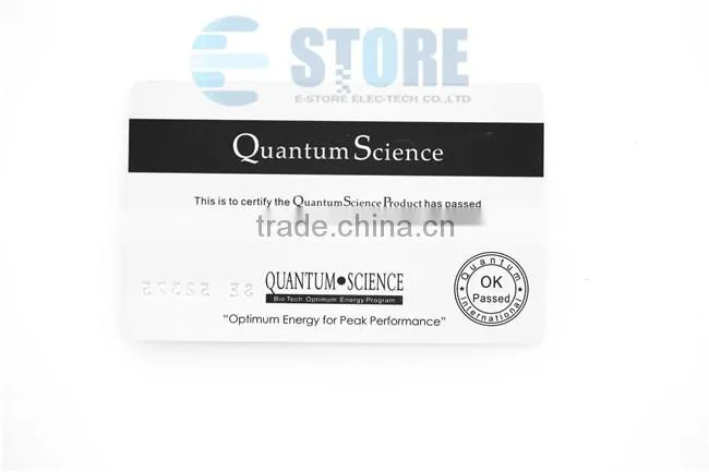 High Quality Pendant Scalar Energy Quantum Pendant Yellow Sky Star with SS Circle Protector Pattern