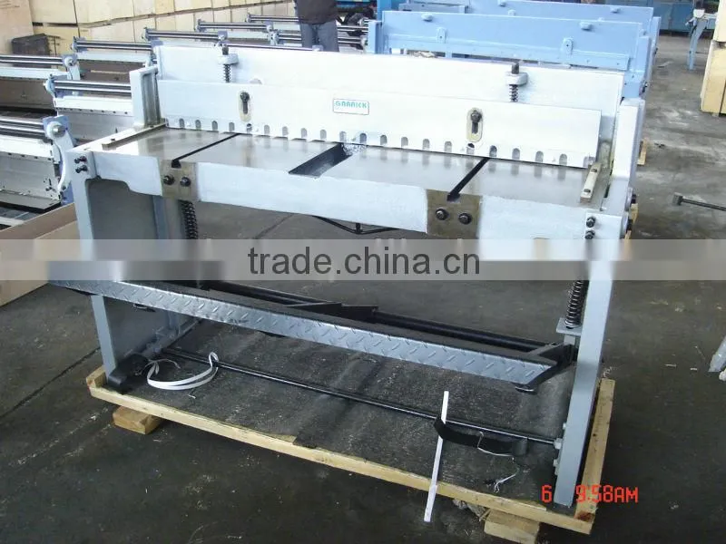 Q01-1.5x1320 foot operated shear machines