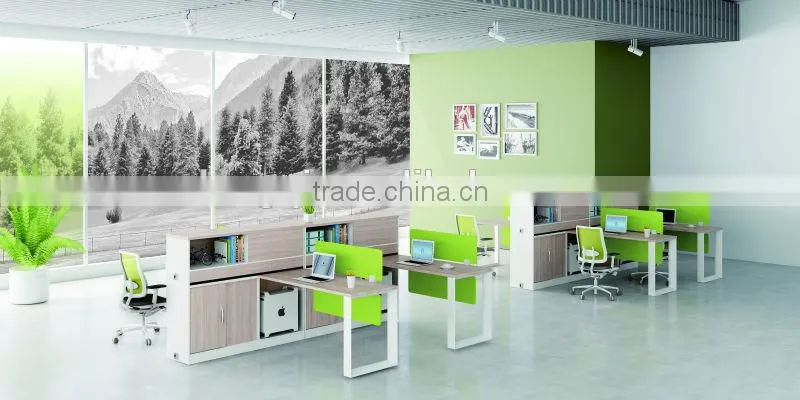 2015 new office system furniture 4 persons work station M1531