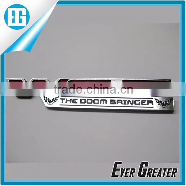 custom unique car badges auto emblems 3m metal badge plastic emblems ABS Electroplated Sticker Auto Badge