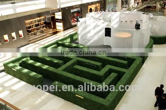 Artificial plastic boxwood hedge artificial boxwood wall artificial green wall
