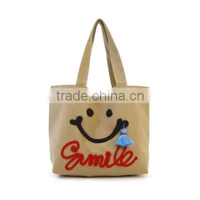 Most demanded products navy canvas tote bag import from china