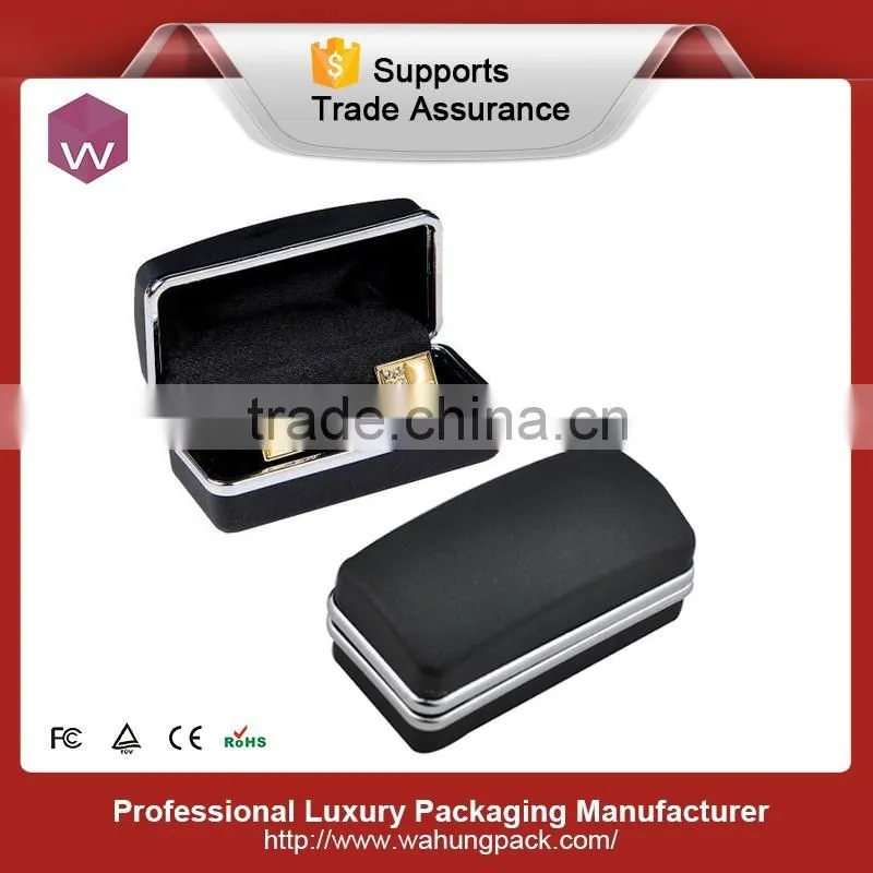Small gift pack boxes metal cufflink box