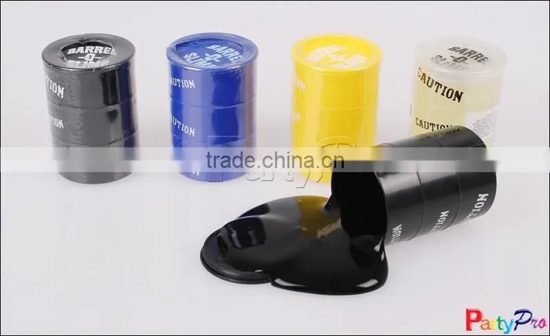 2014 Wholesale Assorted Barrel Oil Slime Toys Slime