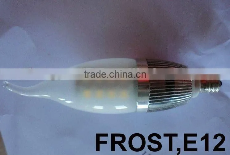 High Lumen LED Candelabra Dimmable 5W 6W