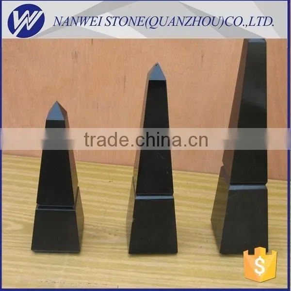 square& round black marble trophy base