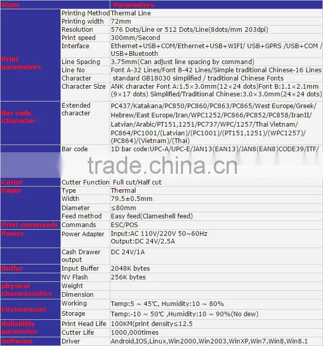 pos terminal with printer, pos terminal printer, android pos terminal with printer