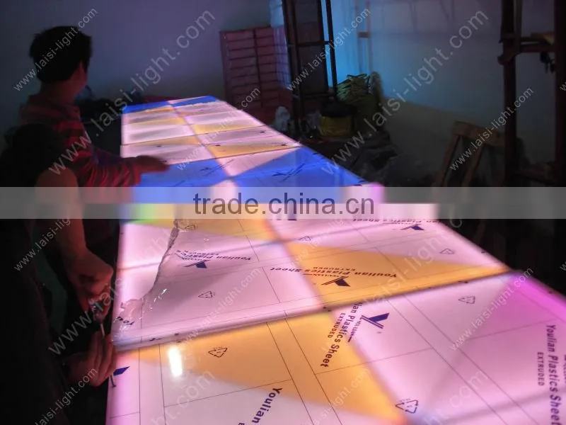 80w rgb led colorful dance floor stage light