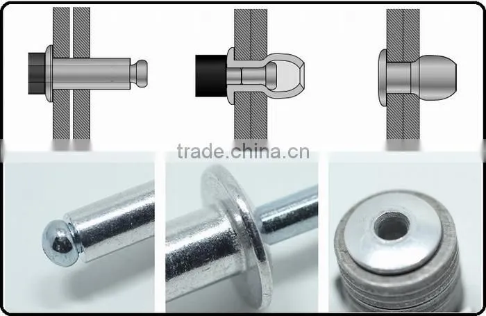 FACTORY ALUMINUM BLIND RIVETS