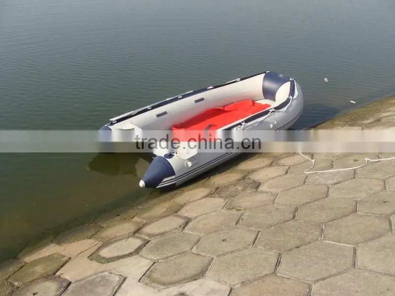 CE Approved Alu Floor Inflatable Boat 4.3m