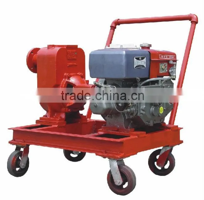 Diesel Engine Trailer Mounted Water Pump