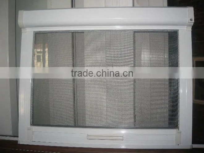 pvc shutter windows,pvc mosquito net window