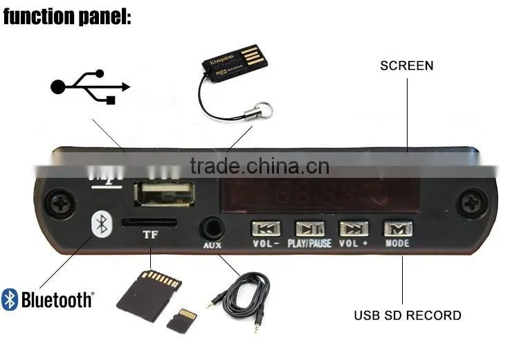 OKN-023 Factory supply Best USB vinyl record player with high stereo sound quality