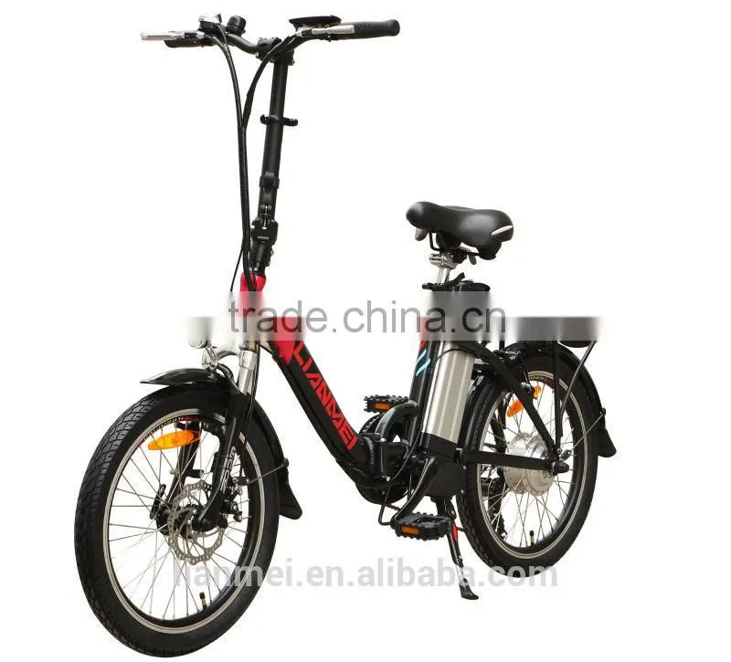 36v electric bike with aluminum alloy 6061 frame ,20" tyre foldable