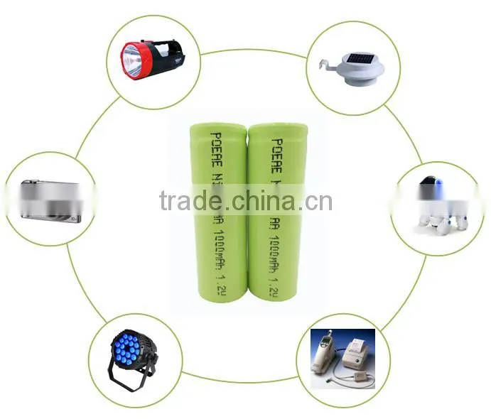 NI-MH AA500mAh rechargeable battery