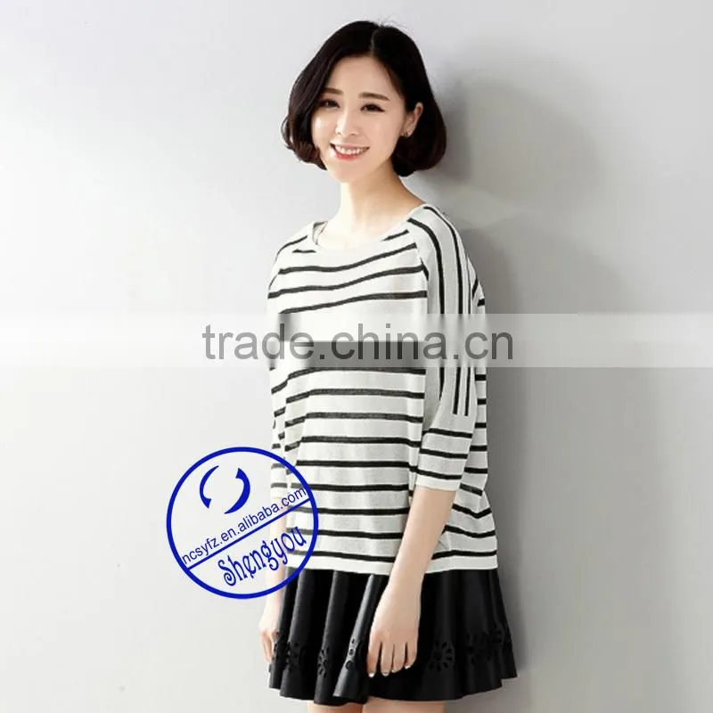 Custom 100 cotton bat sleeve t shirt wholesale China