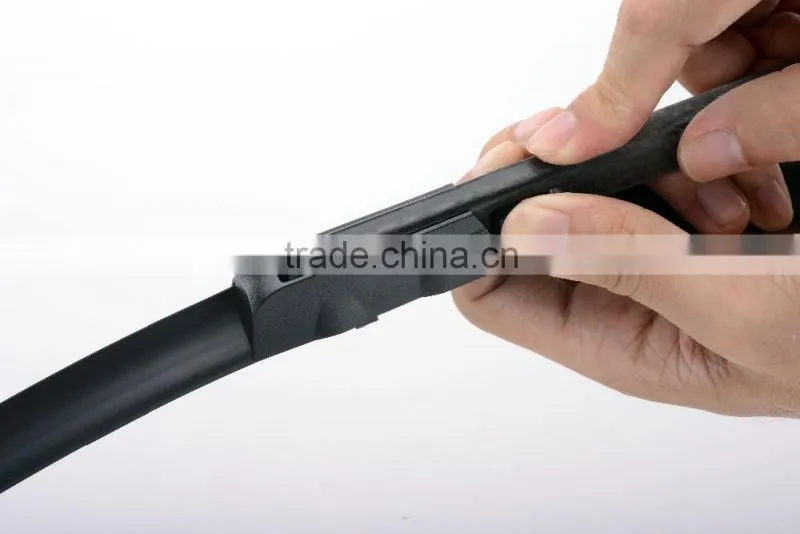 2016 new design rubber refill special wiper blade heated wiper blade