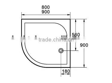 cUPC shower base tray,shower tray,resin shower tray