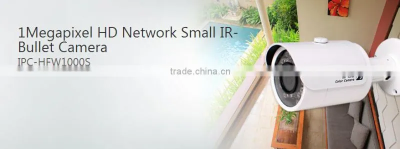 720p Dahua ip camera, ip camera outdoor ,ir bullet onvif ip camera