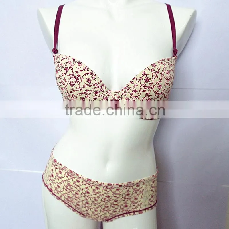 Hot Sale Top Quality Best Price Professional Sexy Fancy Bra Panty Set