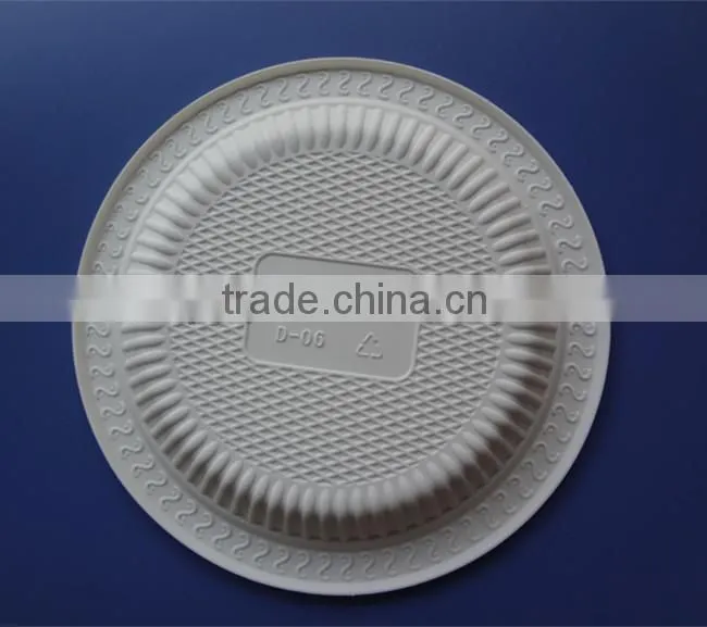 Bio-based disposable dinner dishes-6inch plate