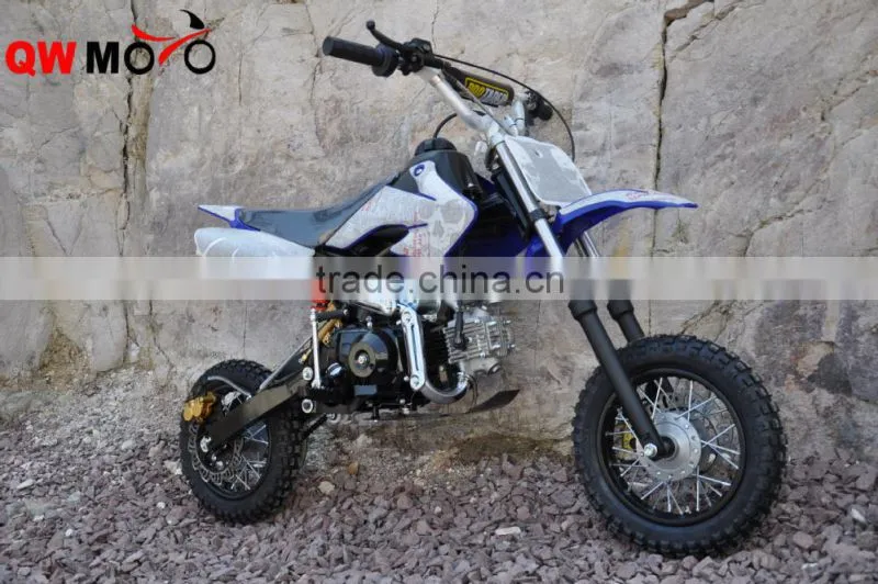 QWMOTO Cheap 50CC dirt bike, bule 50cc dirt bike for sale