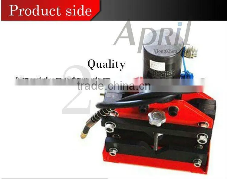 V style shape automatic hydraulic bus bar cutter in cutting tool CAC-110 CAC-110