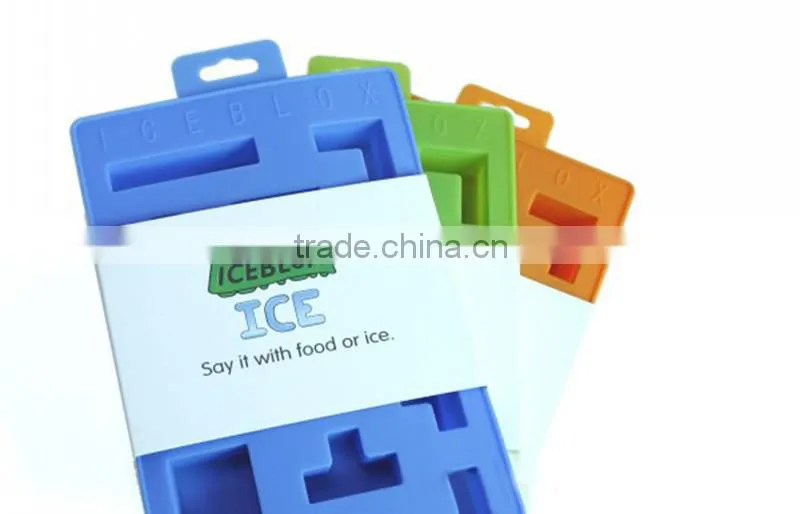 1pcs Game Tetris Ice Bricks Tray Ice Tray Mold Mould Maker Party Silicone Summer Ice Cube Carving Mold Mould Maker