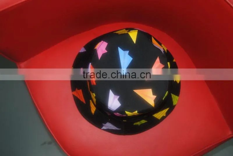 two tone custom bucket hat/ fishing hat with printing