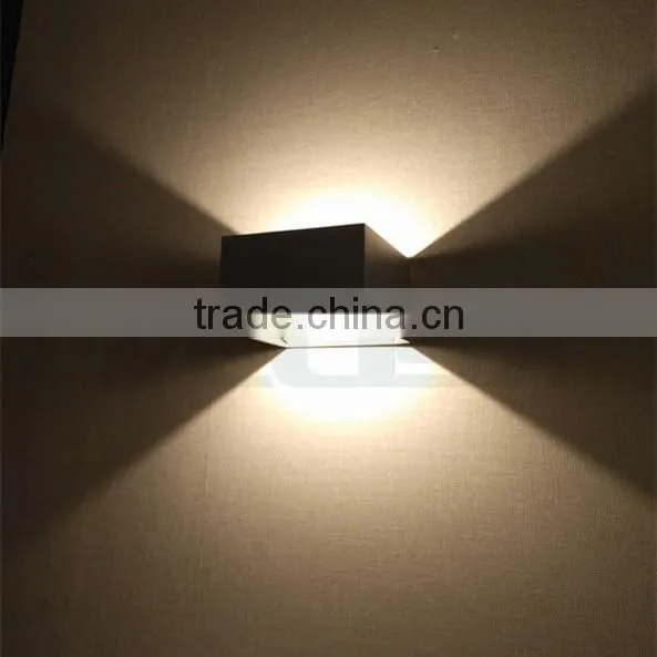 China factory LED Wall Lamp 6W Led Indoor Wall Sconce Modern Home Lighting Warn white light