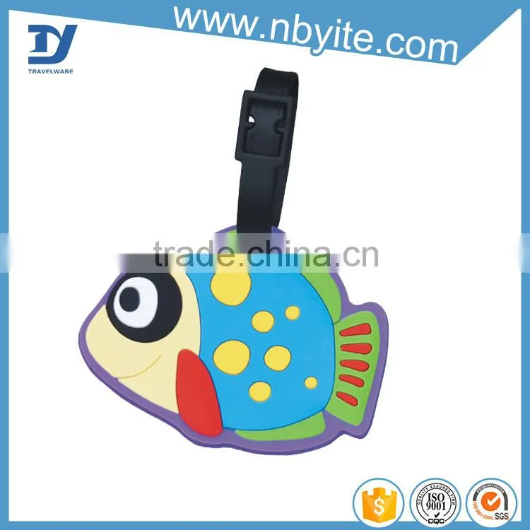 original designed luggage tag small plastic hanger