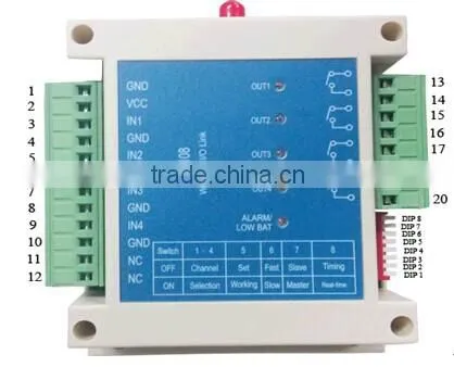 2015 NiceRF Alibaba China Wireless Switch Remote Controller Wireless Switch Module Remote Switch