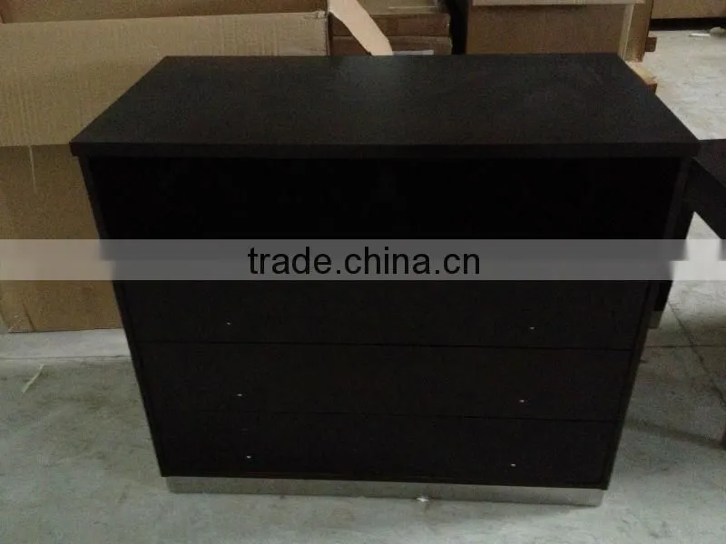 different size and different color wooden TV table for hotel furniture