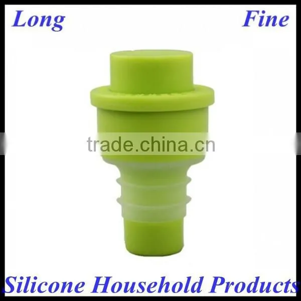 Multi-Color and Leak Proof Silicone Wine Caps