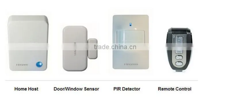 App control security alarm system secure your house every moments wiht power/internet failure alert
