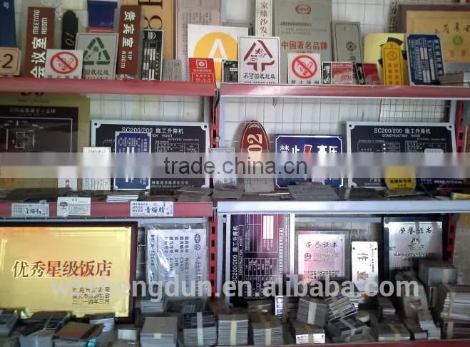 left lane closed - aluminium metal Road construction safety signs for work safety