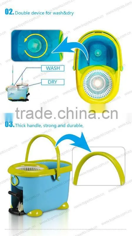 360 degree magic spin mop dry and wash