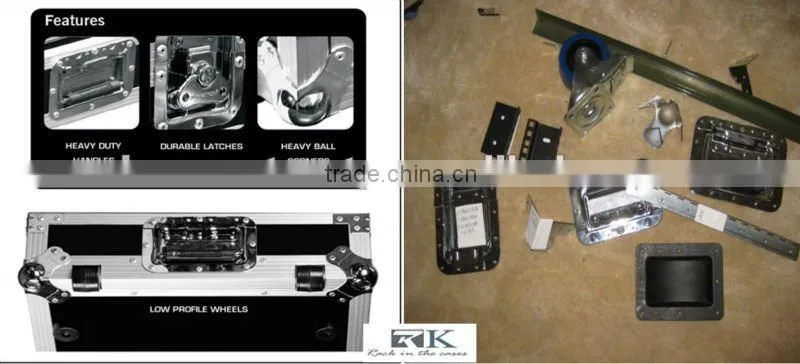 RK road case for apple 27 inch display flight cases