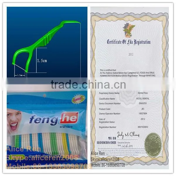 dental floss pick