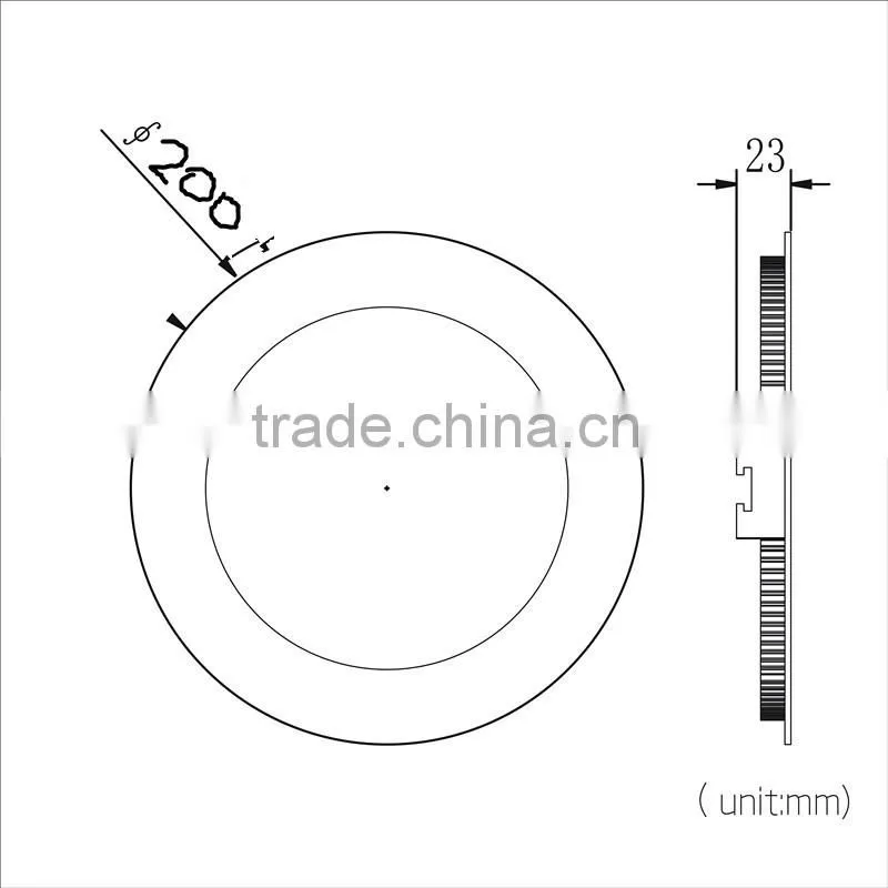 Surface mounted led panel12 w led surface mounted light fixture of ceiling