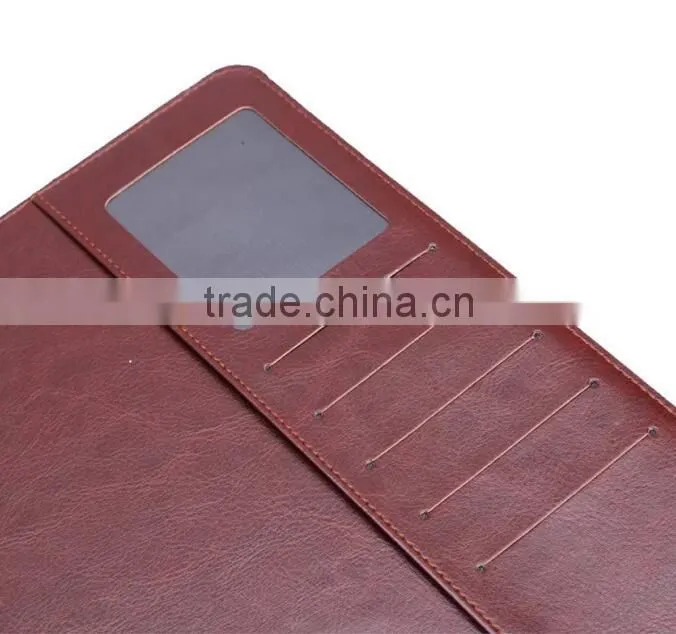 Fashion Luxury Grid Soft Leather Case For iPad Air 2