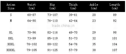2016 Autumn Fashion Ethic Stylish Print Slim Stripes Workout Fittness Leggings for Women Pencil Pants