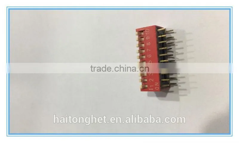 6 positon piano type dip switch