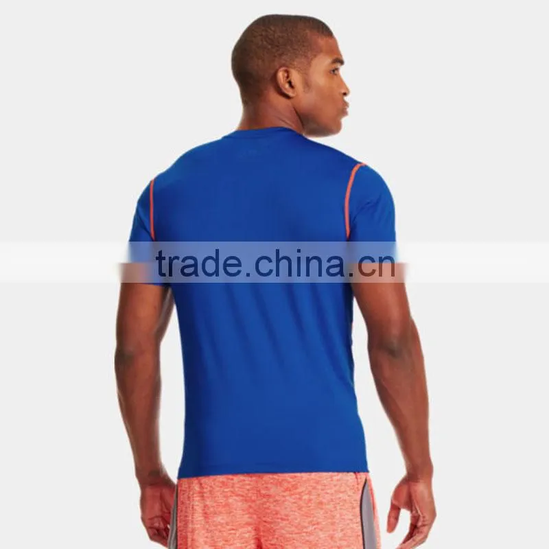 cheap nylon/spandex compression wear, high quality flatlock keep dry and cold compression wear