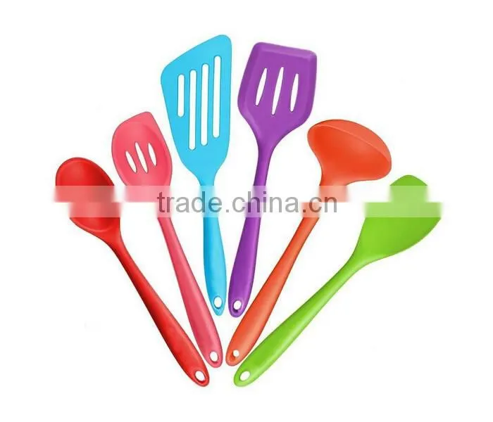 Heat-Resistant kitchen utensils silicone,Colors kitchen utensils silicone,FDA Home kitchen utensils silicone
