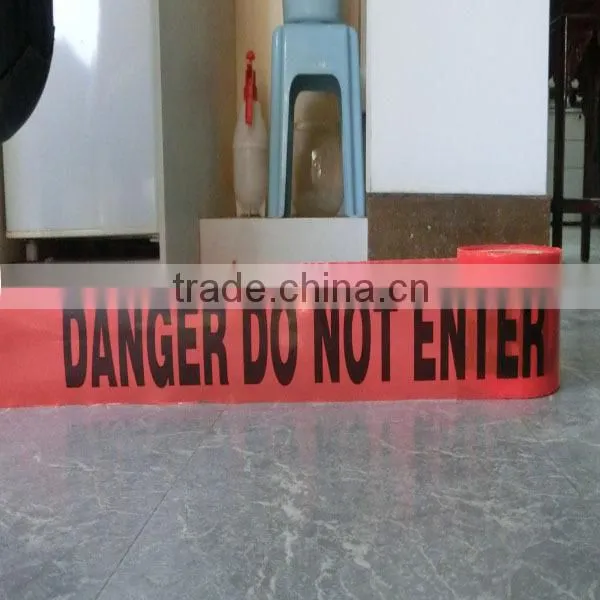 Customed PE Warning Tape Made in China
