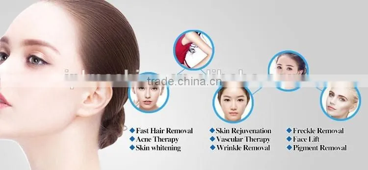 CE approval opt shr hair removal e light ipl portable