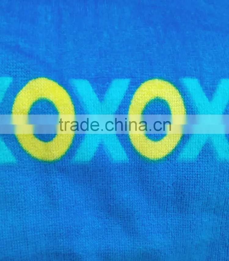 Reactive printed tic tac toe game towel/customer printed game beach towel XO game towel printed