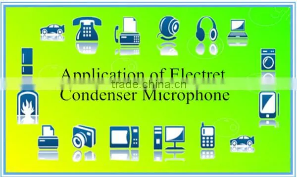 Noise Canceling Electret Condenser Microphone For Radio Recorders